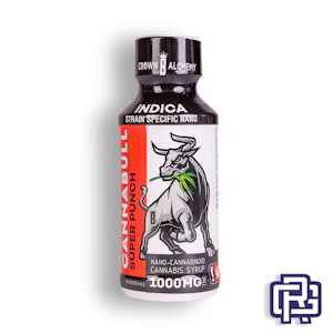 CROWN B ALCHEMY - Super Punch "Cannabull" Nano Syrup | 118mL 1000mg (THC)