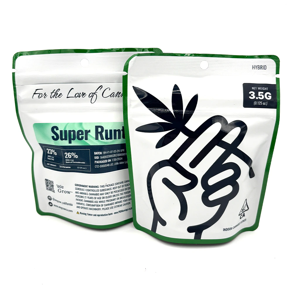 WeGrow - WeGrow - Super Runtz Indoor Flower 3.5g Main Image
