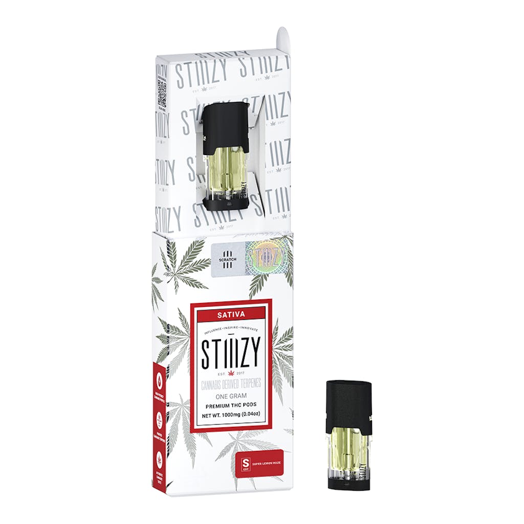 Stiiizy Super Lemon Haze THC POD 1.0g