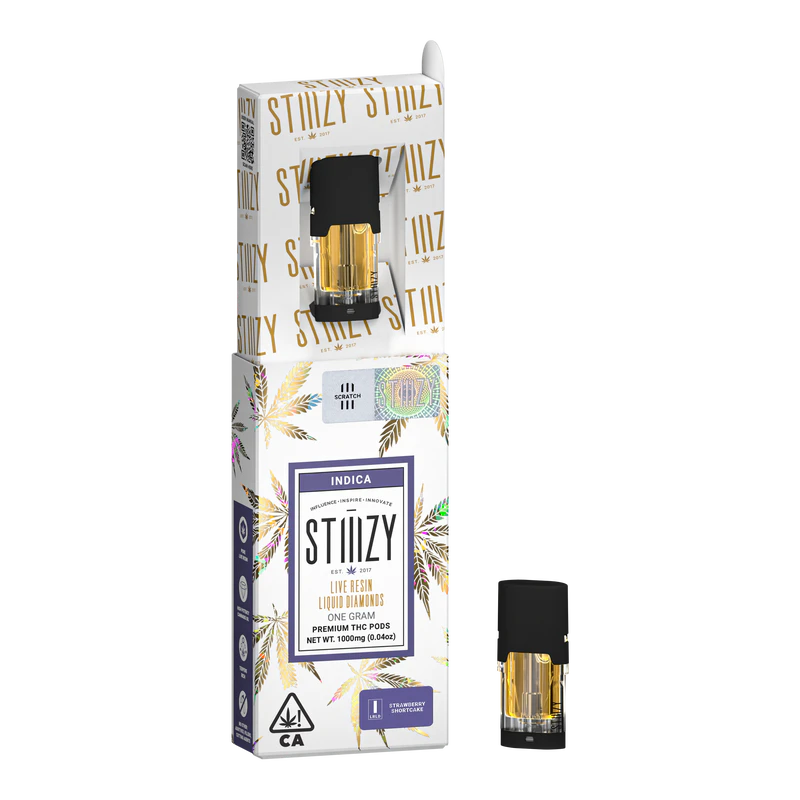 STIIIZY - STIIIZY | Pods | Live Resin Liquid Diamonds | Strawberry Shortcake | 1g Main Image
