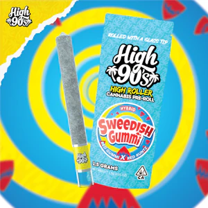 HIGH 90'S - High 90's - 1.5g Preroll - Sweedish Gummi