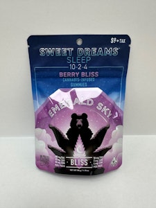 Emerald Sky - Sweet Dreams Berry Bliss Sleep 10:2:4 160mg 5 Pack Gummies - Emerald Sky