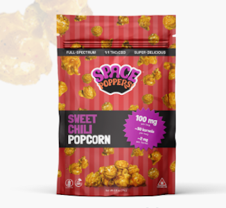 Space Poppers - Space Poppers- Sweet Chili Popcorn- 100mg bag