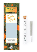 Stone Road - 1g Hash & Diamond Infused Pre-Roll - Sweet Mango Haze