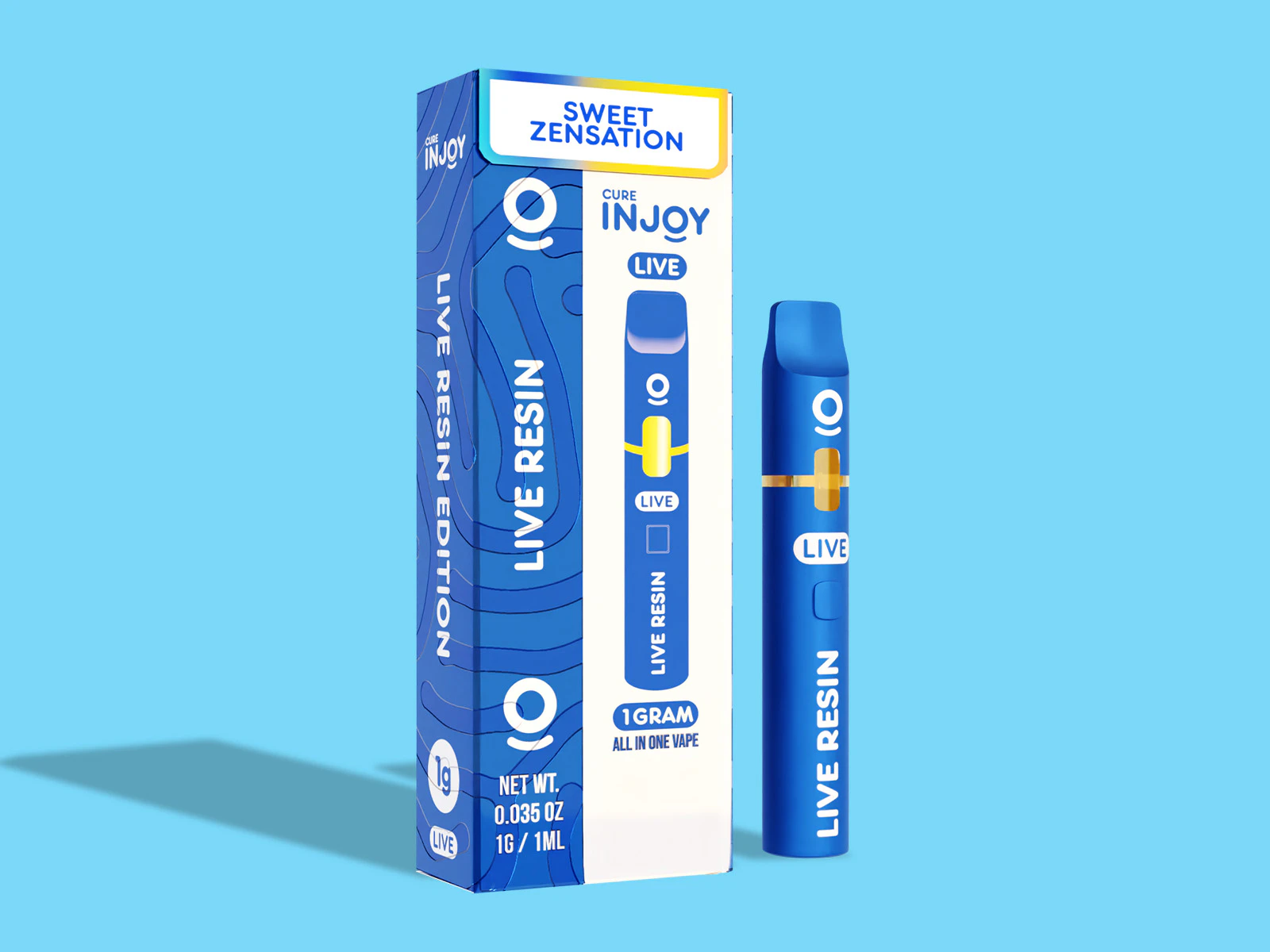 Cure Injoy - Cure Injoy - Sweet Zensation - 1g Live Resin - All in One Device Main Image