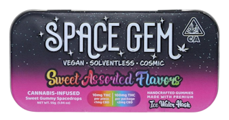 SPACE GEM - Sweet Assorted SpaceDrops 10pk 100mg