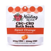 *Limited* Sweet Orange CBG CBD 1:1 | 4oz Bath Soak | 100mg