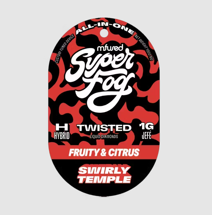 Mfused SuperFog- Twisted- Swirly Temple