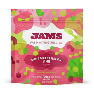 JAMS - JAMS Fast Acting Jellies Sour Watermelon Lime (I) 01180