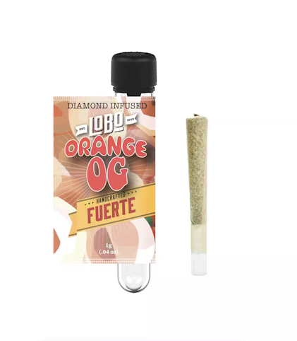 LOBO - Orange OG - Fuerte Infused Pre-Roll - 1g