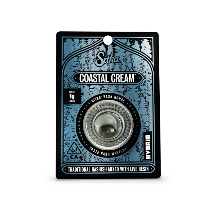 Sitka - *xclusive* 1g Coastal Cream Hashish - Sitka Main Image