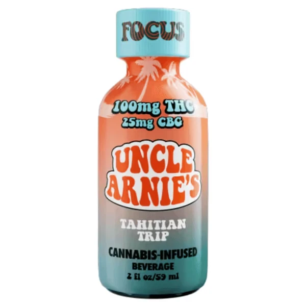 Uncle Arnies - Uncle Arnie's | Beverage | THC:CBG 4:1 | Tahitian Trip | 2oz | 100mg Main Image