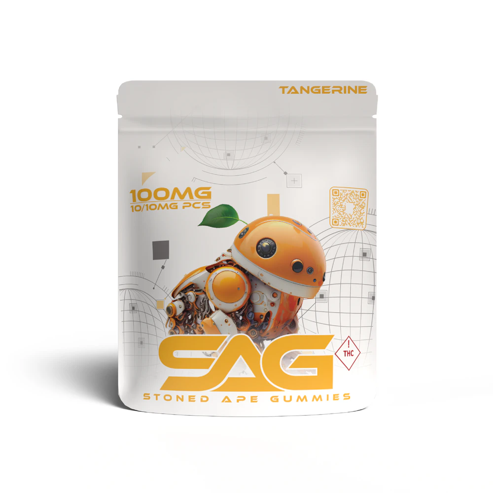 Stoned Ape Canna Co - Stoned Ape Canna Co- Tangerine Gummies 100mg Main Image