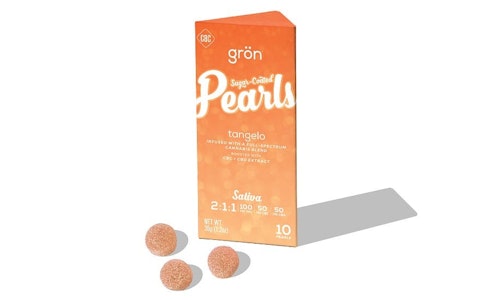 Grön Edibles - Gron Pearls - Tangelo - 2:1:1 THC:CBC:CBG - 100MG