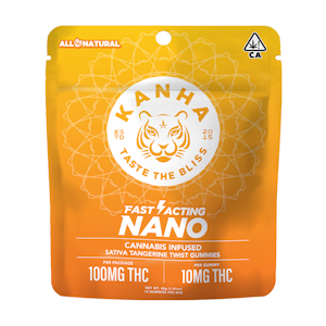 KANHA - KANHA | TANGERINE TWIST - 10PK | EDIBLE | 100MG