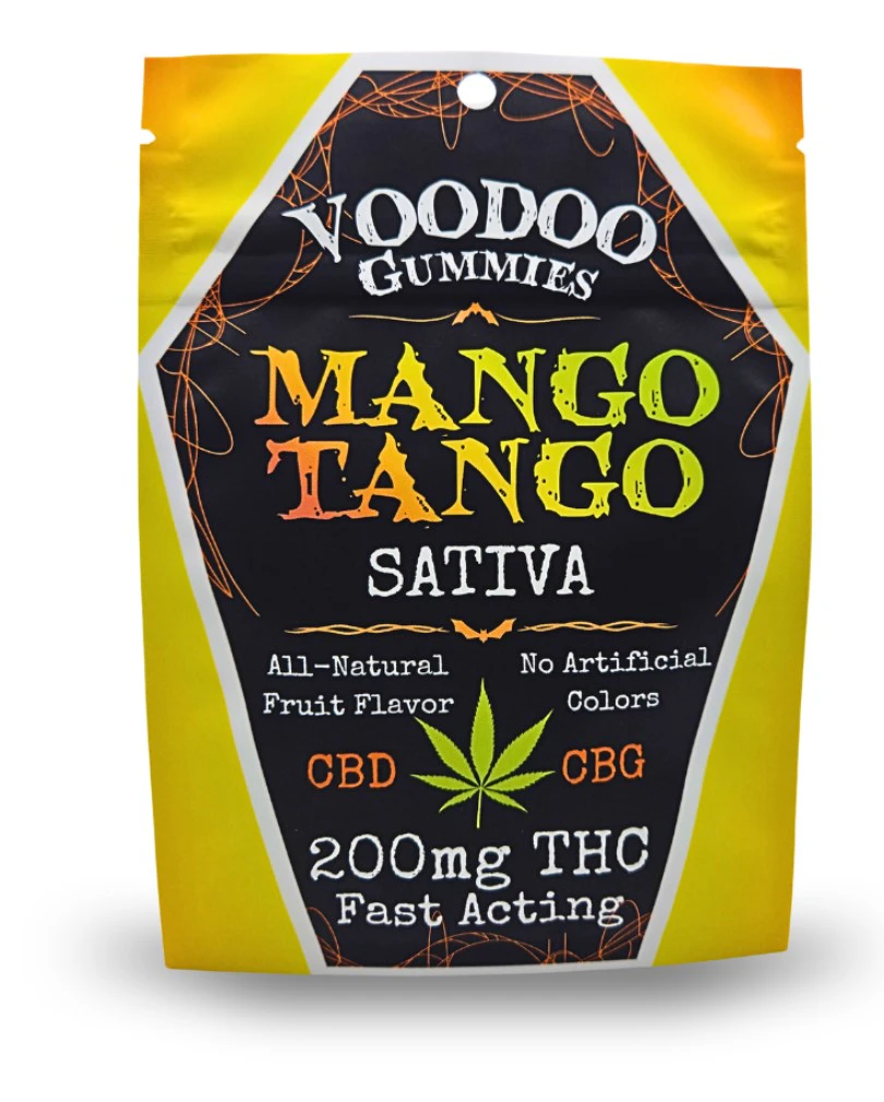 Voodoo - Voodoo-Gummies-Mango Tango-Sativa-200mg THC Main Image