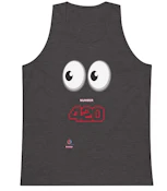 420 Light Grey Tank Top - Large - Mata Merch