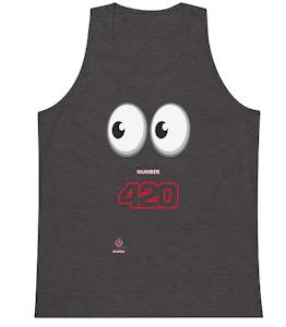 Matawana Dispensary - 420 Light Grey Tank Top - Large - Mata Merch