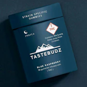 Tastebudz - Gummies - Blue Raspberry - 100mg