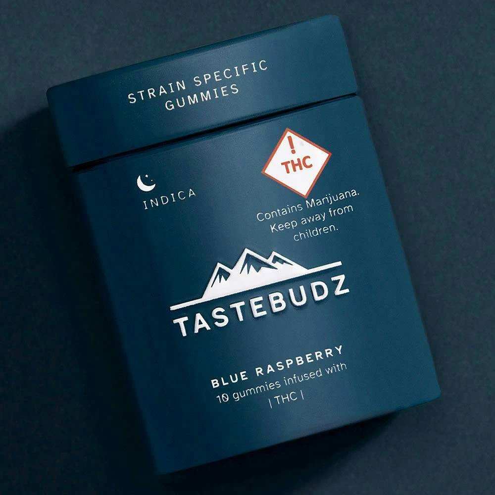 TasteBudz - Tastebudz - Gummies - Blue Raspberry - 100mg Main Image