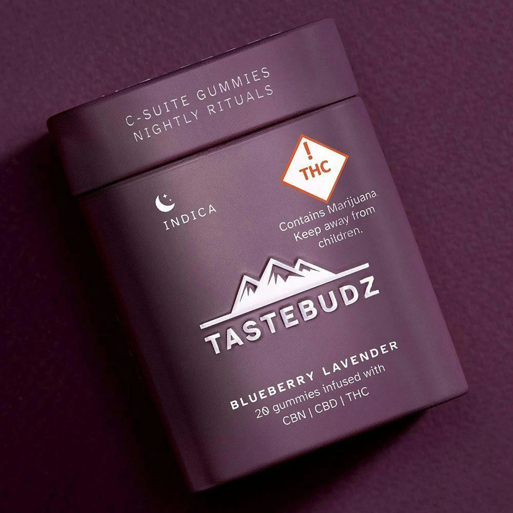 TasteBudz - Tastebudz - Gummies - Blueberry Lavender - 100mg Main Image