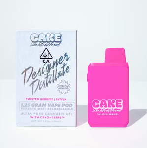 Cake She Hits Different - CAKE SHE HITS DIFFERENT: Twisted Berries 1.25g Disposable Vape (S)