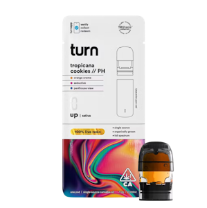 TURN - Turn - 1g Live Resin Pod - Tropicana Cookies // PH