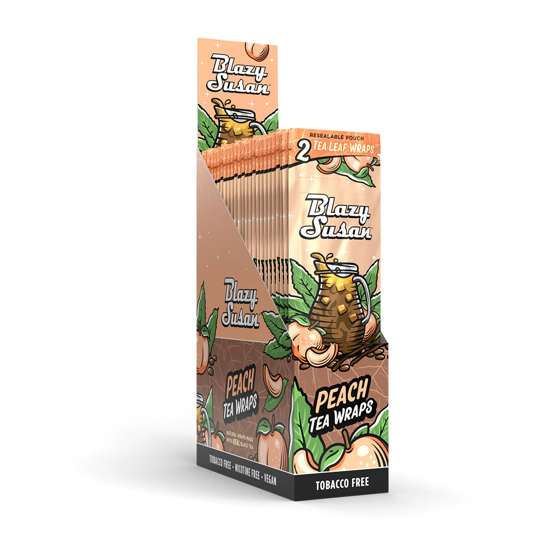 Blazy Susan - Blazy Susan | Tea Leaf Wrap (2 pack) | Peach Tea Main Image