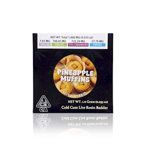 TEAM ELITE GENETICS - TEAM ELITE GENETICS - Concentrate - Pineapple Muffins - Live Rosin - 1G