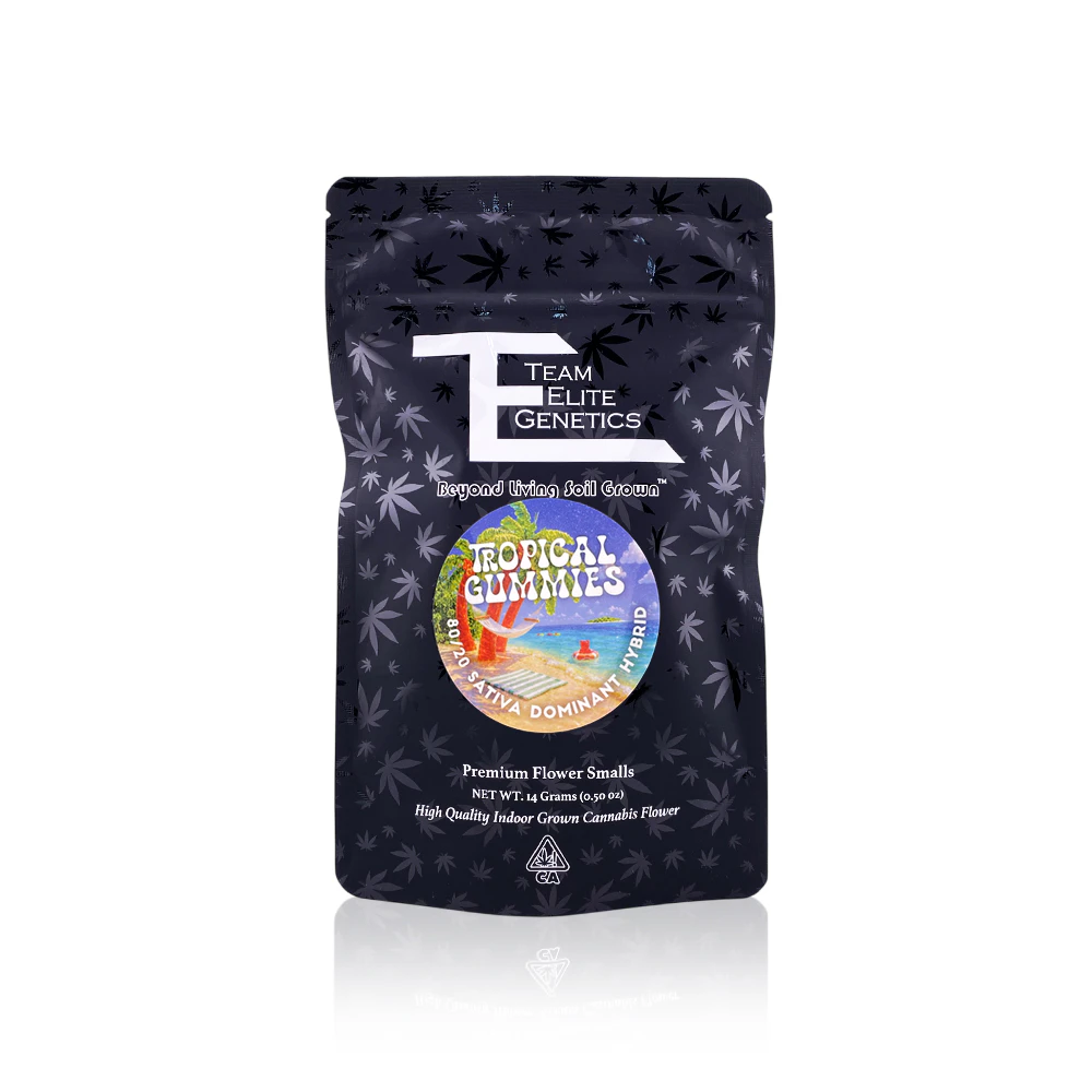 Team Elite Genetics - TEAM ELITE GENETICS - Flower - Tropical Gummies - Smalls - 14G Main Image
