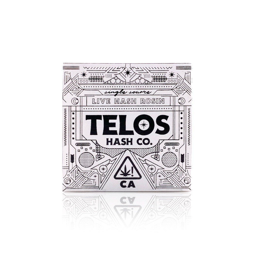 TELOS - Concentrate - Grape Gas - Live Hash Rosin - 1G