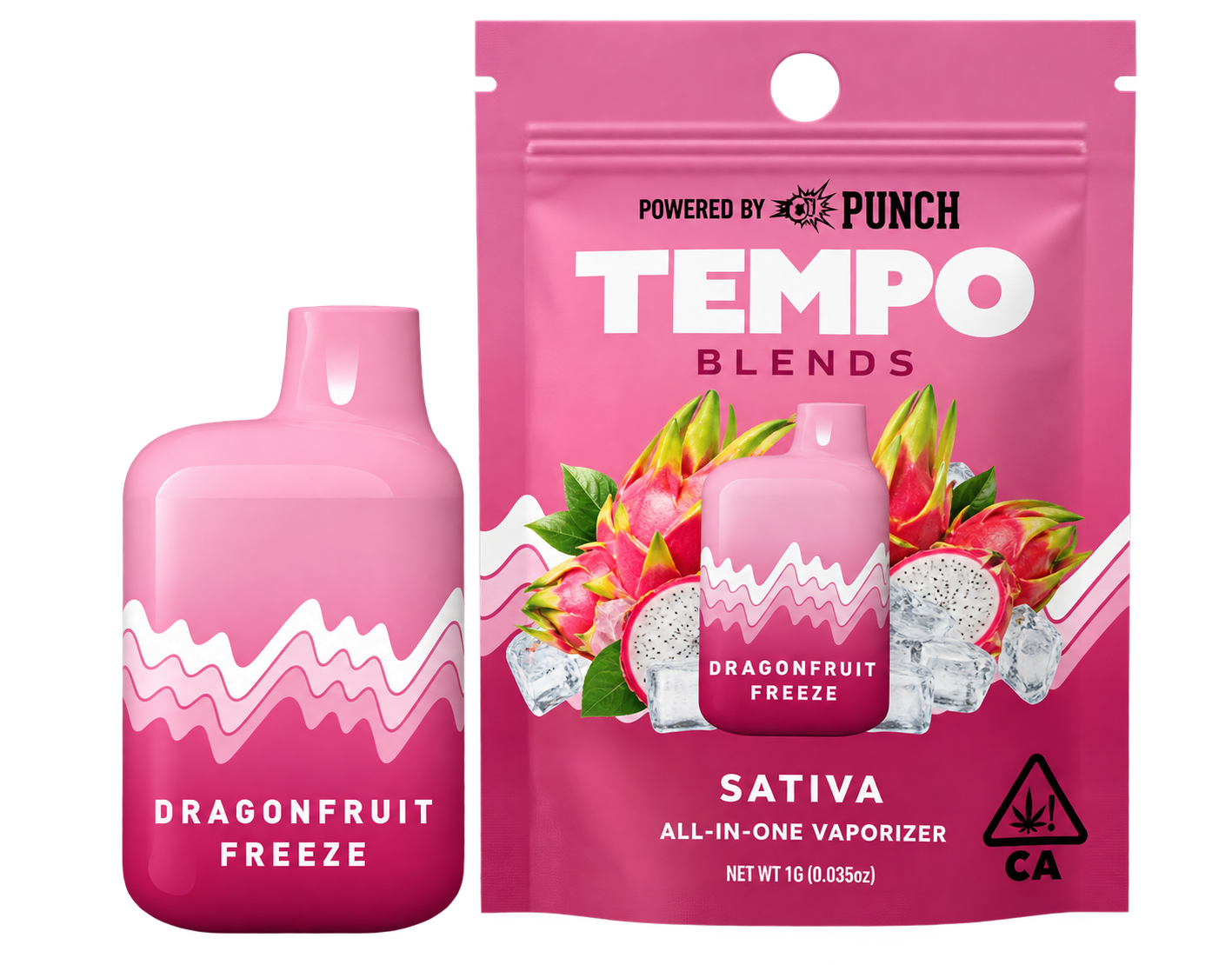 Tempo | Dragonfruit Freeze | All-In-One