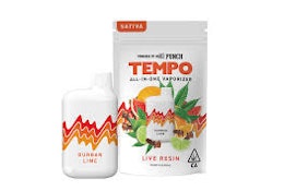 Tempo - Durban Lime Live Resin All In One Vape - 1g