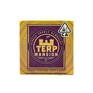 Terp Mansion - Terp Mansion - 1g Live Rosin (Orange Malt-Hybrid)