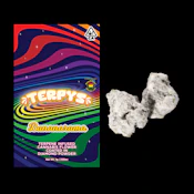 Terpys | Bananarama | Terpene Infused & Coated in Diamonds & Crumble Flower | 1g