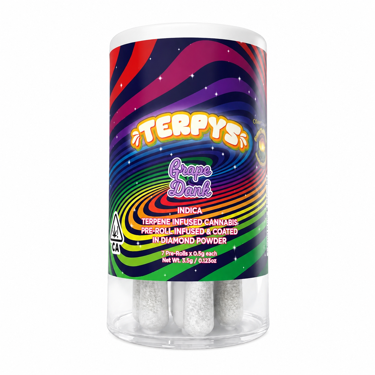 Terpys | Grape Dank | Diamond Infused | 7pk
