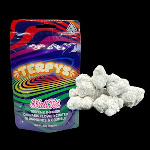 Terpys - Terpys | Mai Tai | Terpene Infused & Coated in Diamonds & Crumble Flower | 3.5g