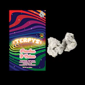 Terpys | Peaches & Créme | Terpene Infused & Coated in Diamonds & Crumble Flower | 1g