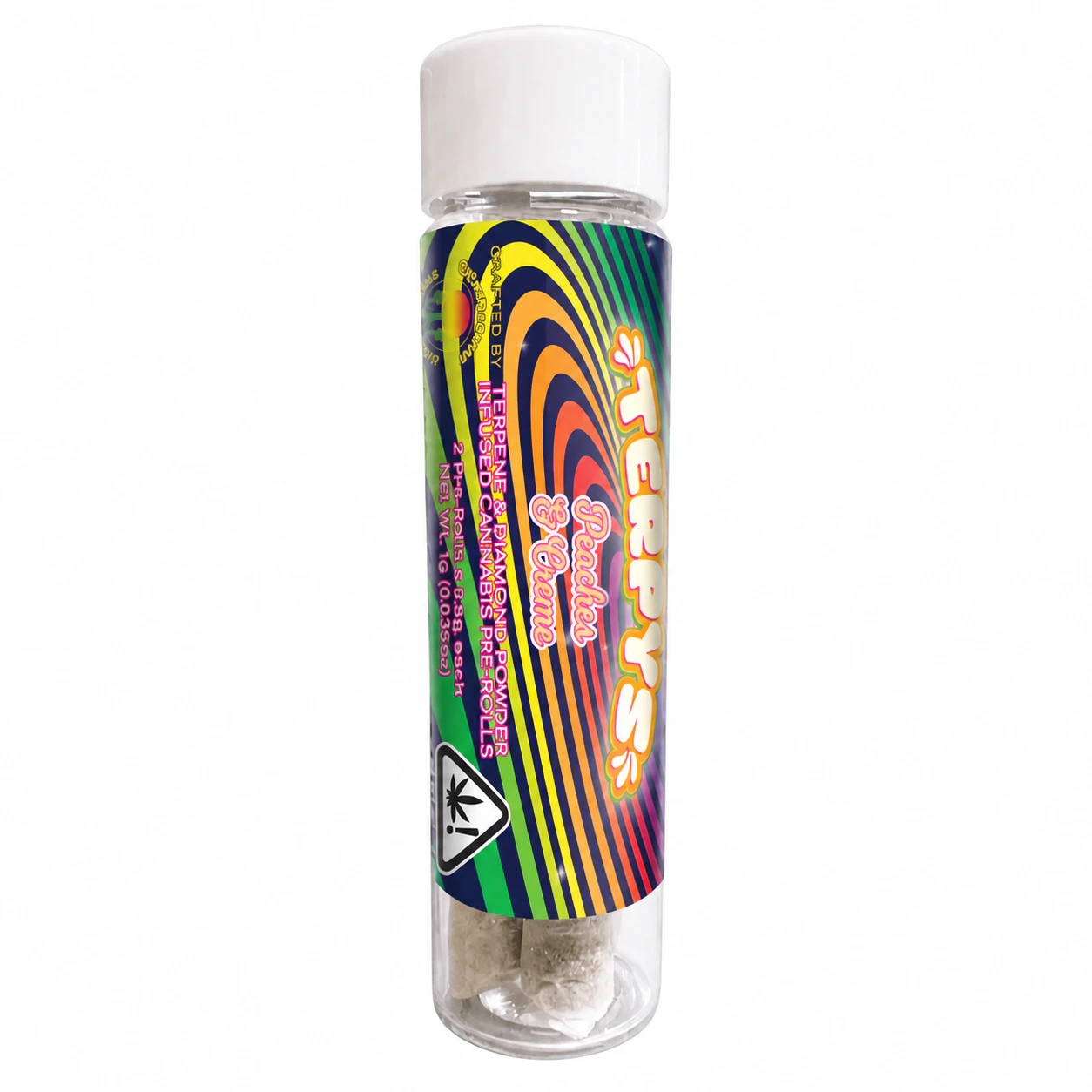 Terpys - Terpys | Peaches & Creme | Diamond Infused | 2pk Main Image