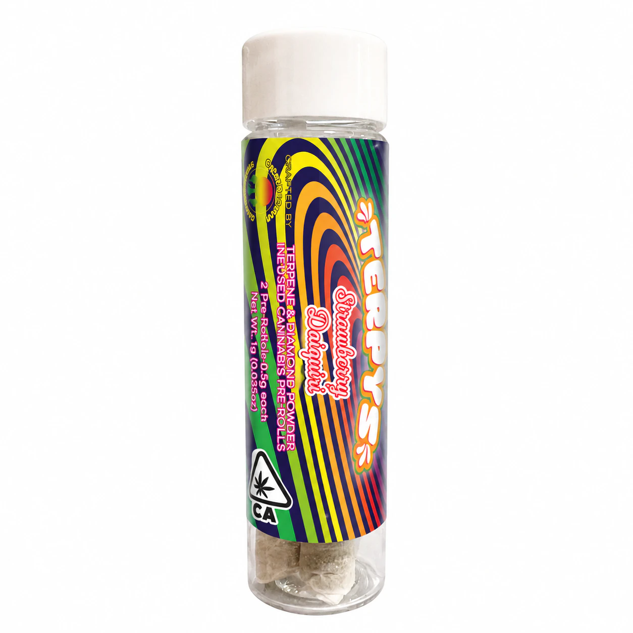 Terpys - Terpys | Strawberry Daiquiri | Diamond Infused | 2pk Main Image