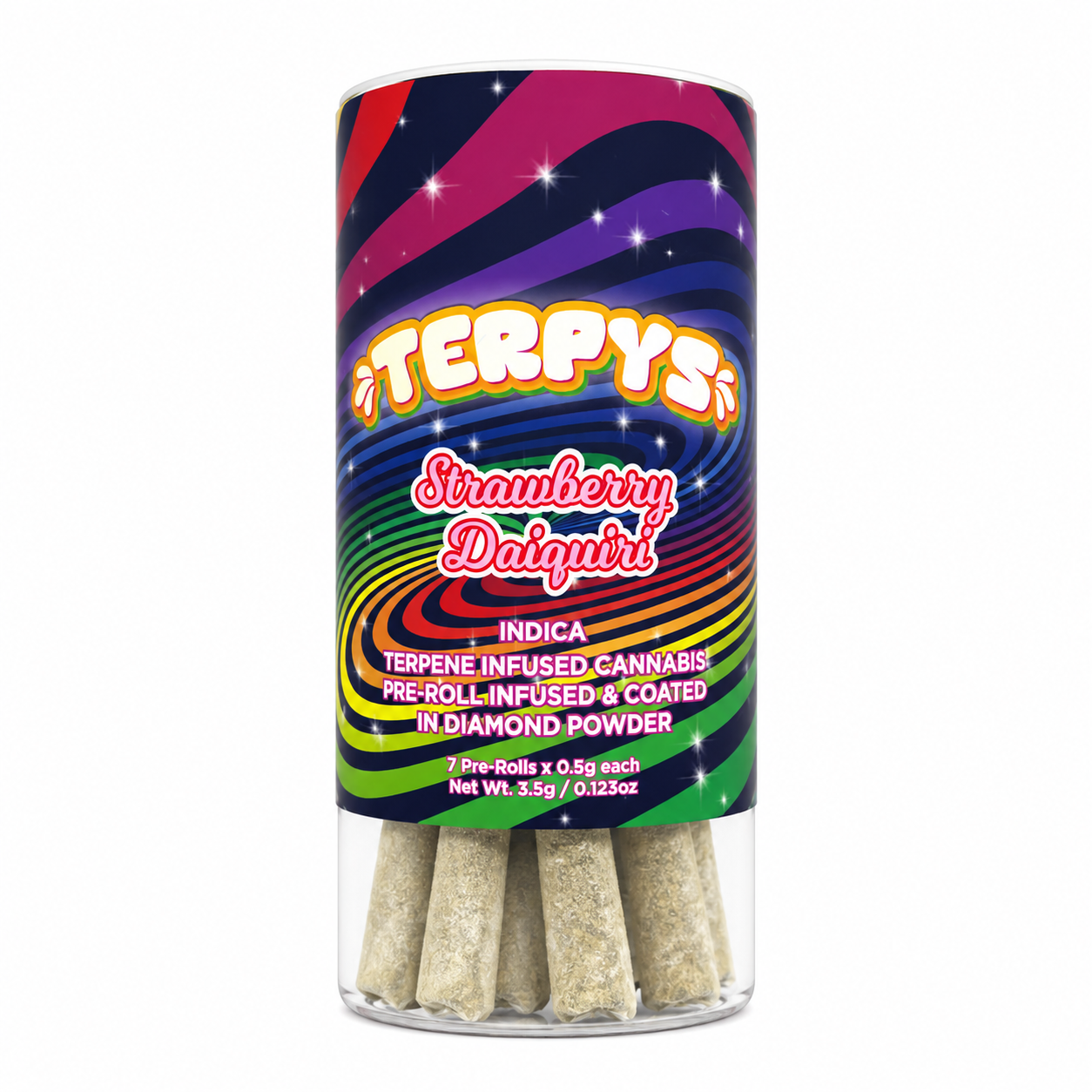 Terpys | Strawberry Daiquiri | Diamond Infused | 7pk