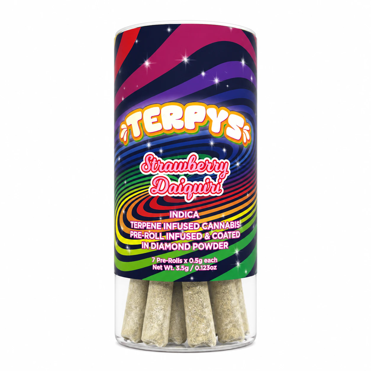 Terpys - Terpys | Strawberry Daiquiri | Diamond Infused | 7pk Main Image