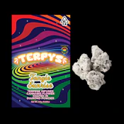 Terpys | Tangie Sunrise | Terpene Infused & Coated in Diamonds & Crumble Flower | 3.5g