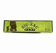 Organic Hemp King Slim Rolling Papers - Zig Zag