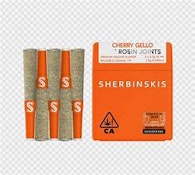 2.5g Strawberry Sunset - Live Rosin Joints - Sherbinskis