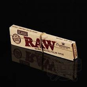 RAW PAPERS - King Connoisseur (Paper + Tips) - Rolling Paper - Raw 