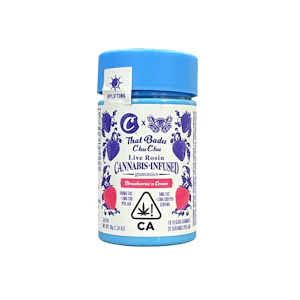 Cookies - Cookies That Badu Chu Chu Strawberries N Cream Live Rosin Gummies 100mg