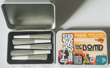 Slap That Ass Exotics | Pre-Roll | Infused Joints - THC Bomb | 2.5g 5