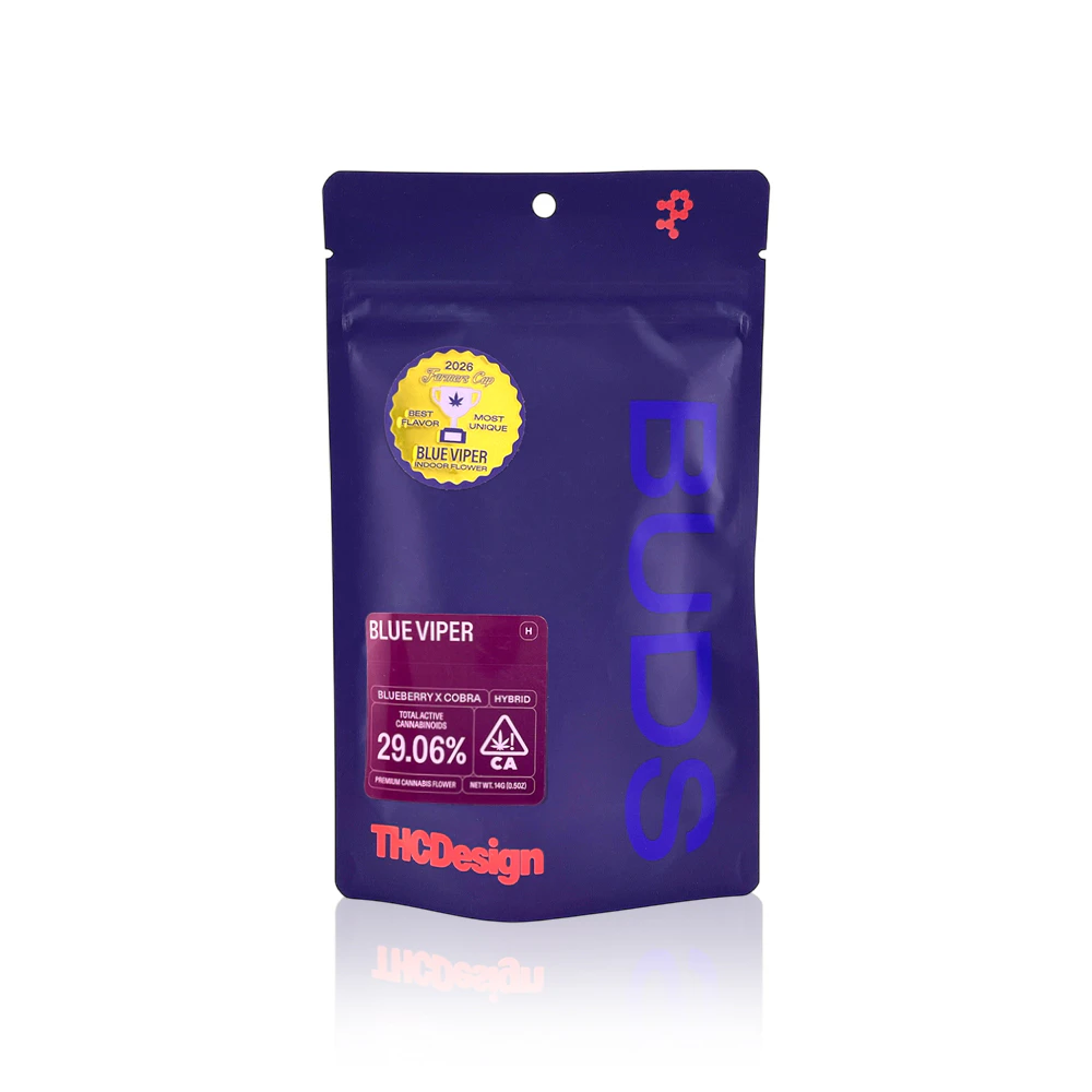 THC Design - THC DESIGN - Flower - Blue Viper - Pouch - 14G Main Image