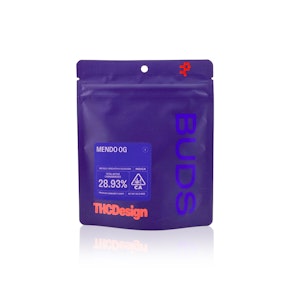 THC DESIGN - Flower - Mendo OG - Pouch - 5G